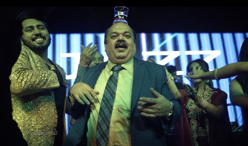 Couple romantic dance performance