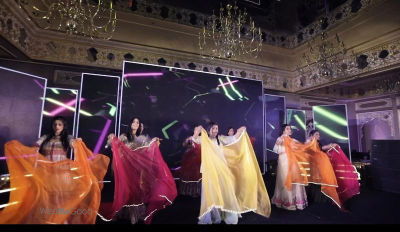 Sangeet celebration dance